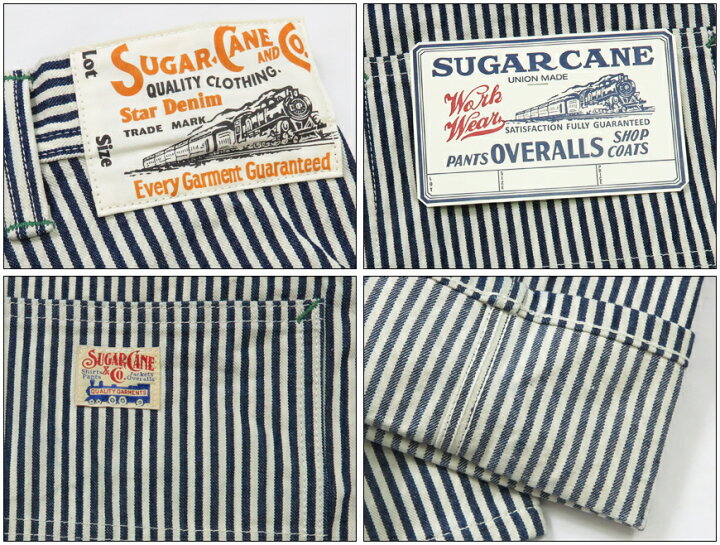 楽天市場】SUGAR CANE シュガーケーン 11oz ヒッコリーストライプ 