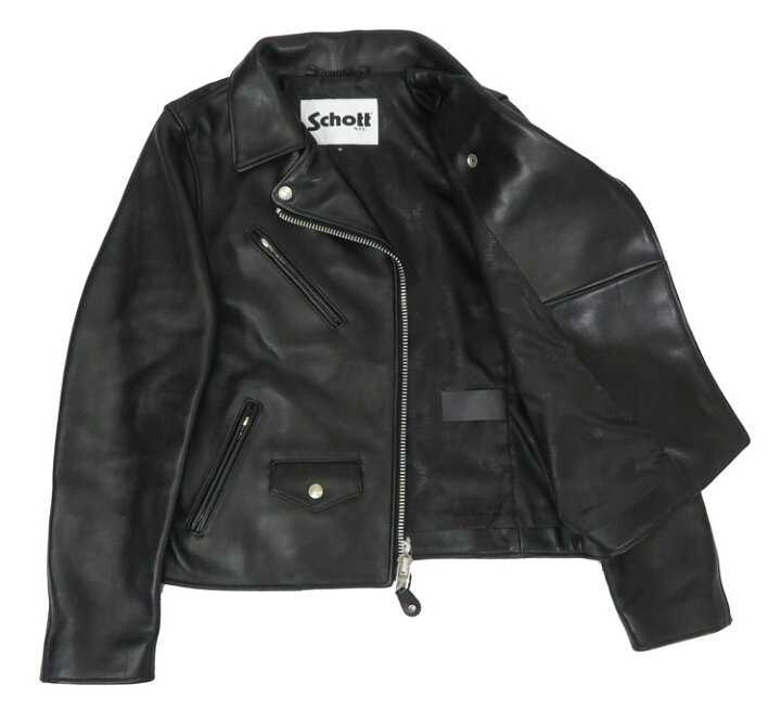楽天市場】ショット Schott ラムレザー ダブル ライダース ジャケット 