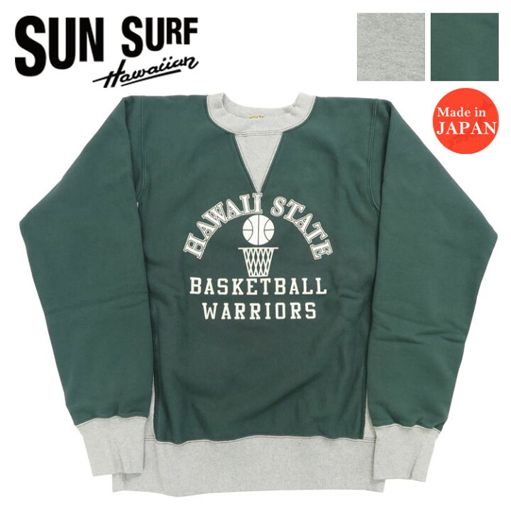 楽天市場】サンサーフ SUN SURF 長袖 クルーネック スウェット 
