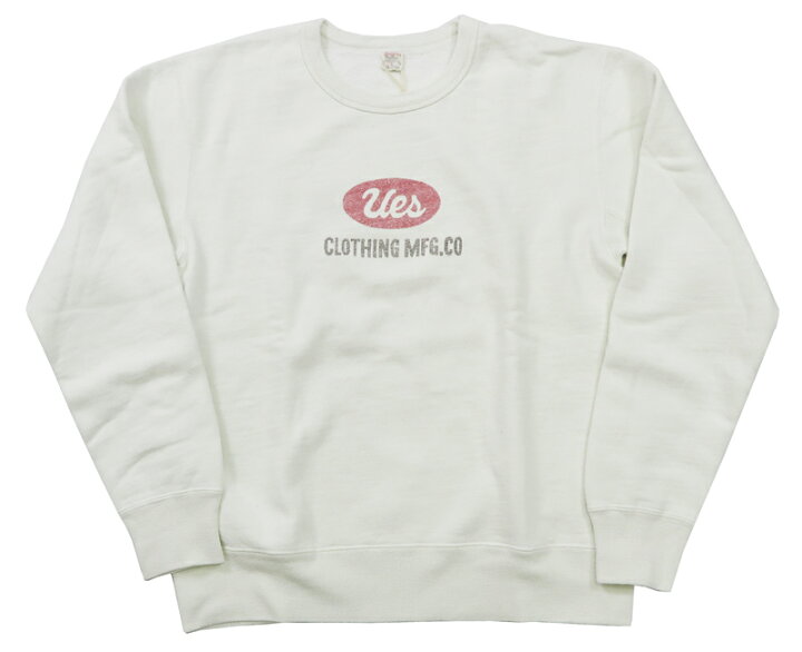 楽天市場】UES ウエス ロゴ クルーネック スウェット 702451 【2024-25 