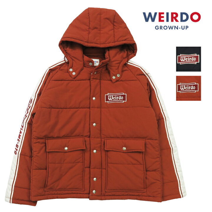 楽天市場】WEIRDO ウィアード 中綿 レーシングジャケット FLAME GLAD 
