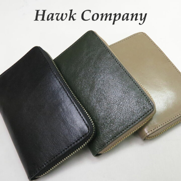 楽天市場】ホークカンパニー HAWK COMPANY YANKEE レザー 二つ折り 