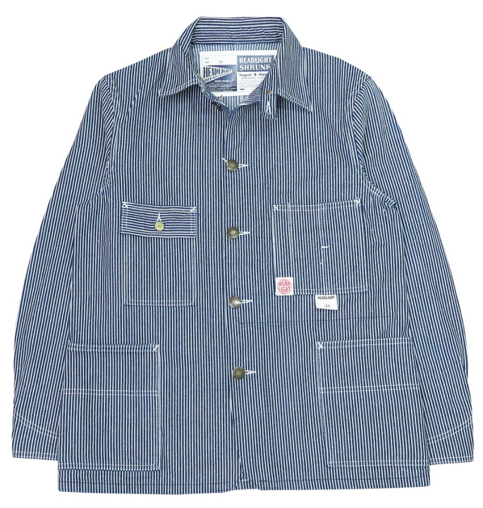 楽天市場】HEADLIGHT ヘッドライト 実名復刻 11oz ヒッコリー 