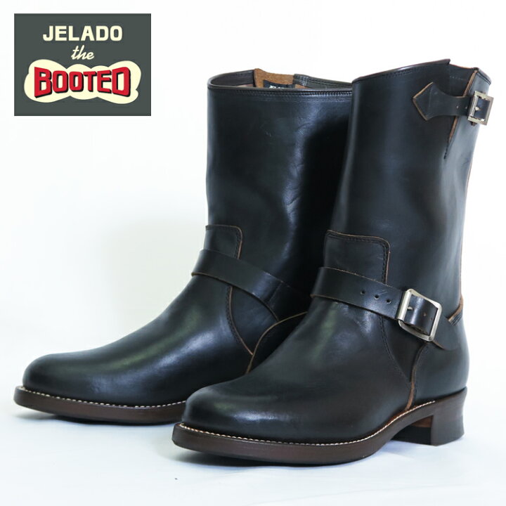楽天市場】JELADO the BOOTED エンジニアブーツ 茶芯ブラック ホース 