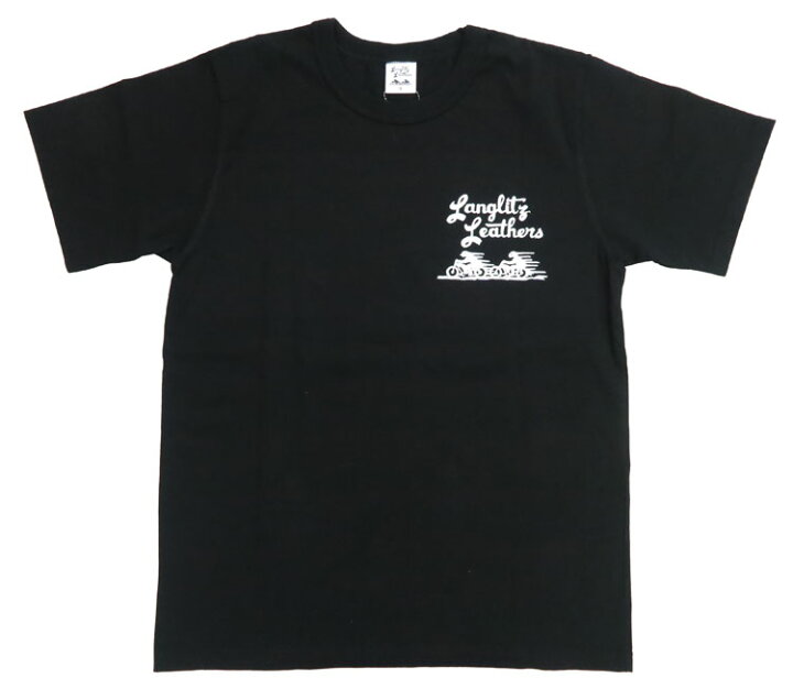 楽天市場】ラングリッツレザーズ Langlitz Leathers 半袖 Tシャツ 刺繍 