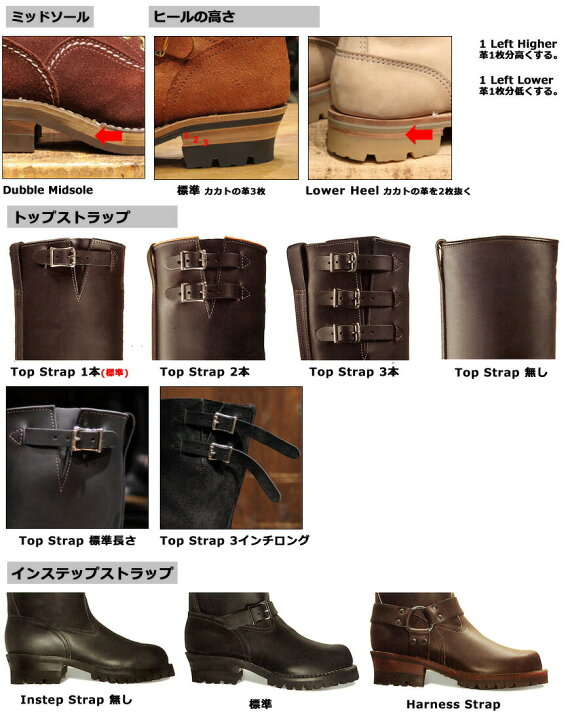 楽天市場】【カスタムオーダー】 WESCO ウエスコ BOSS ボス レザー 