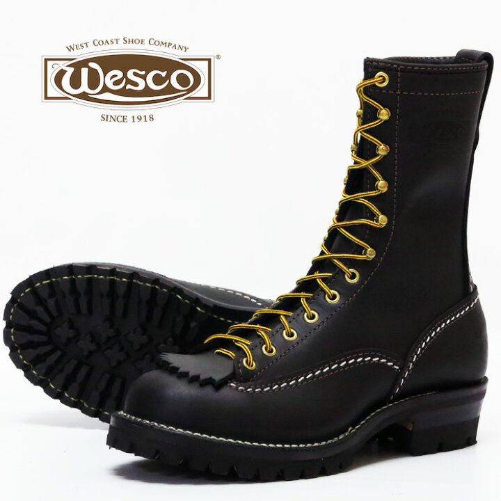 楽天市場】WESCO ウエスコ JOBMASTER BLACK ジョブマスター 10inch 