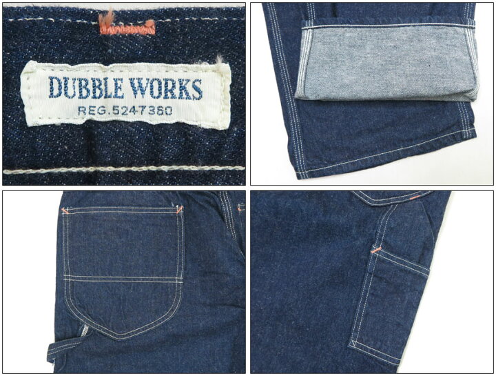 楽天市場】ダブルワークス DUBBLE WORKS ジーンズ デニム ペインター 