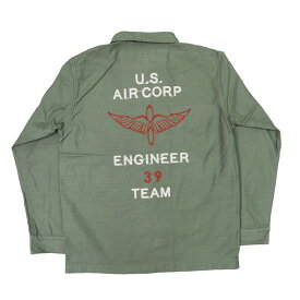 フェローズ PHERROW'S ミリタリージャケット USAF U.S AIR CORP ENGINEER 39 TEAM ジャケット 24S-PAAFJ1【2024年春夏新作】