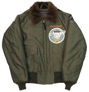 �o�Y���N�\���Y Buzz Rickson's �t���C�g�W���P�b�g B-10 ROUGH WEAR CLOTHING CO. 587th BOMB.SQ. BRIDGE BUSTERS BR15349