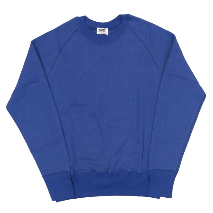 楽天市場】DENIME ドゥニーム 4本針 ラグランスリーブ クルーネック 