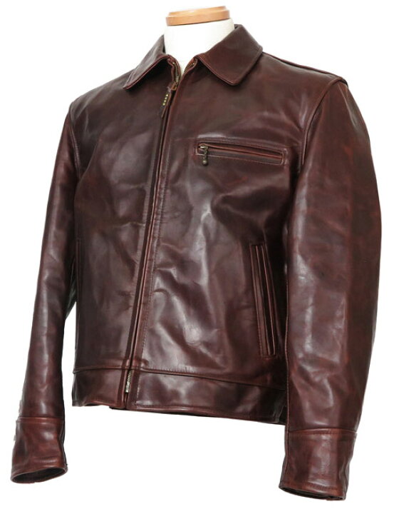 楽天市場】エアロレザー AERO LEATHER ライダースジャケット  