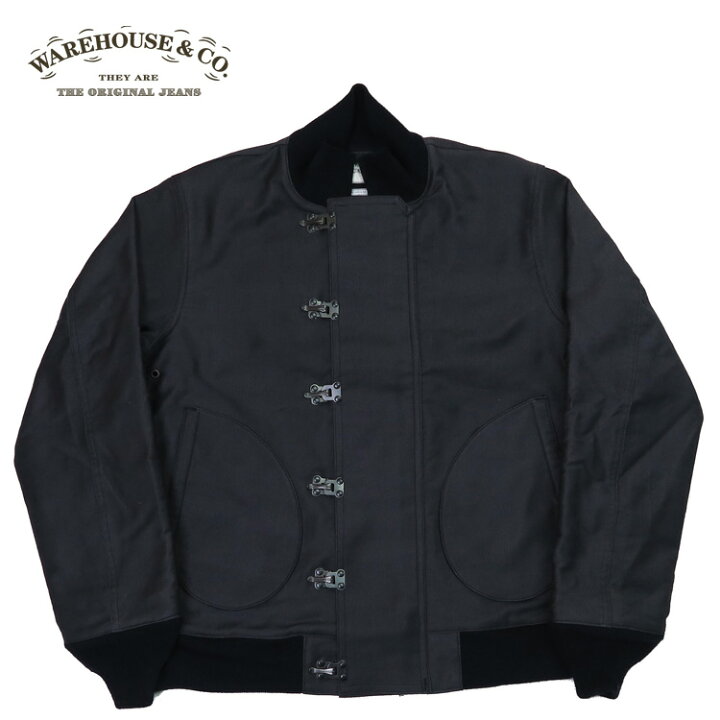 楽天市場】ウェアハウス WAREHOUSE U.S.NAVY 6 HOOK デッキ ジャケット 