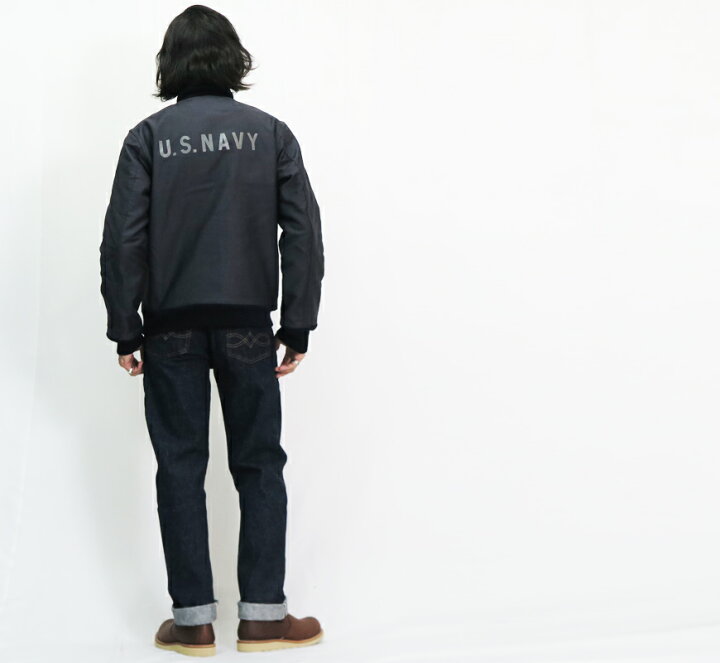 楽天市場】ウェアハウス WAREHOUSE U.S.NAVY 6 HOOK デッキ ジャケット 