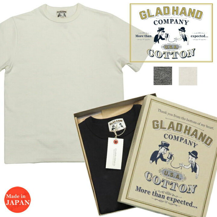 楽天市場】GLAD HAND グラッドハンド 半袖 Tシャツ クルーネック U.S.A 