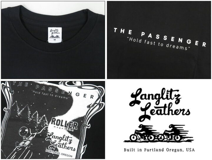 楽天市場】ラングリッツレザーズ Langlitz Leathers 半袖 Tシャツ ロゴ 