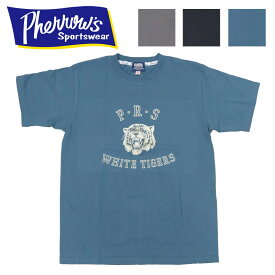 フェローズ PHERROW'S 半袖 Tシャツ プリント "P・R・S" 24S-PT13【2024年春夏新作】