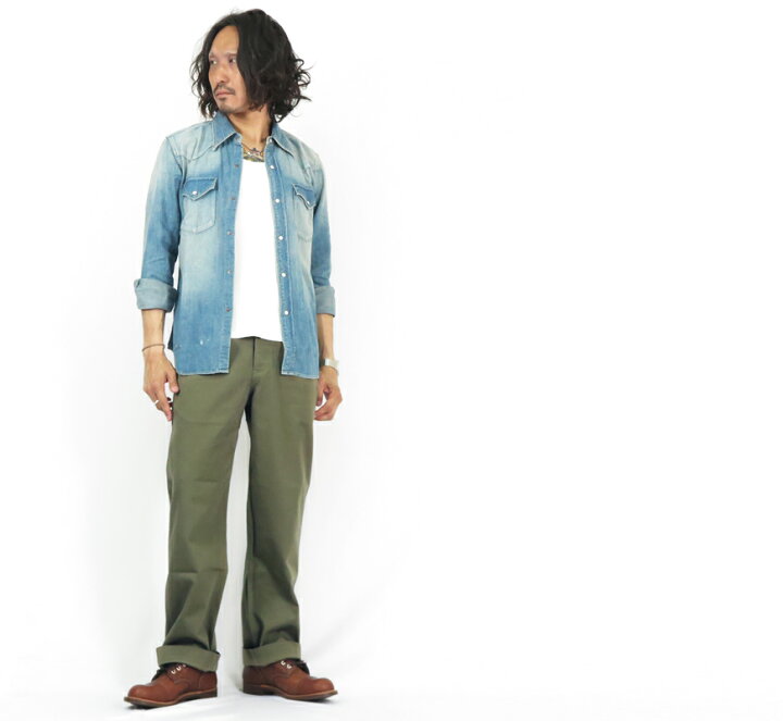 楽天市場】フルカウント FULLCOUNT 1201-20 チノパンツ U.S.Army Chino 