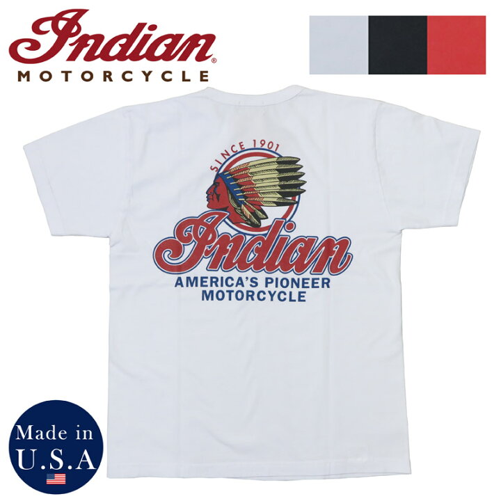 楽天市場】インディアンモーターサイクル Indian Motorcycle 半袖 