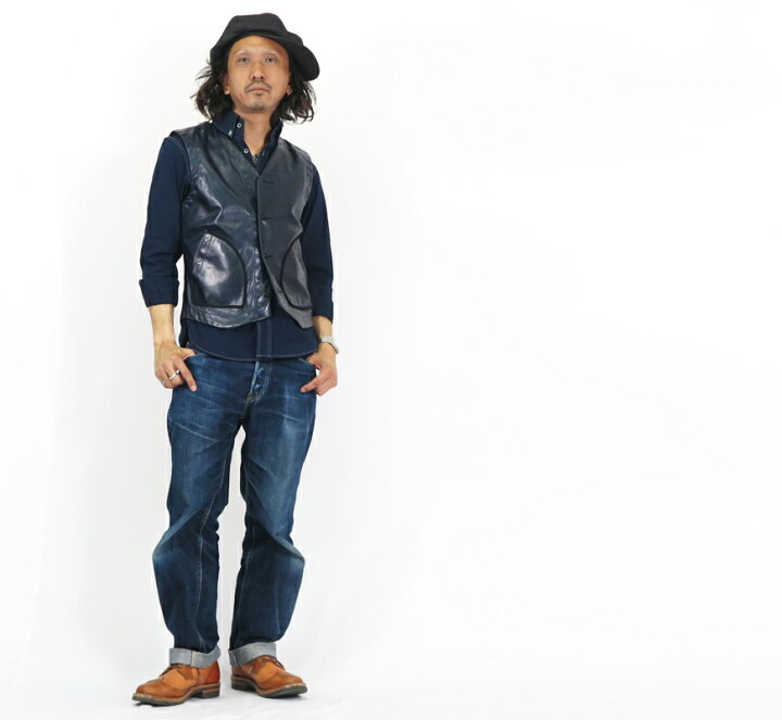 楽天市場】DALLES & CO ダリーズ＆コー ホースハイド レザー ベスト 