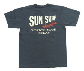 サンサーフ SUN SURF スラブヤーン 半袖 プリント Tシャツ ロゴ SS79378【2024年春夏新作】