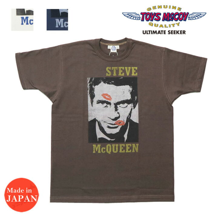 楽天市場】トイズマッコイ TOYS McCOY 半袖 Tシャツ S. McQUEEN TEE 