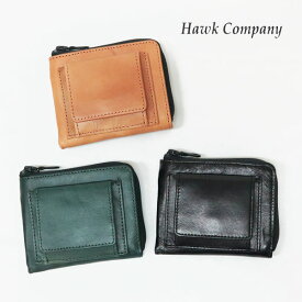 ホークカンパニー HAWK COMPANY イタリアンレザー ウォレット 財布 YANKEE社 革 メンズ レディース AS3002