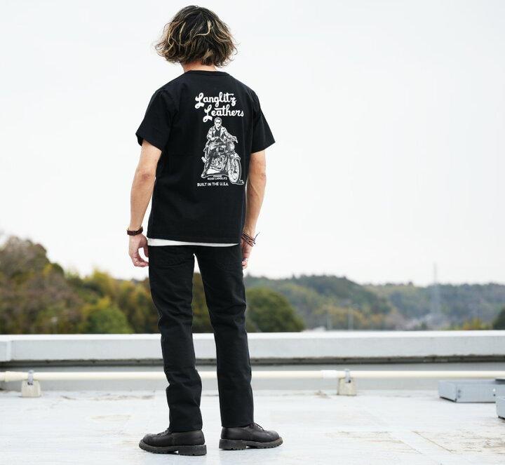 楽天市場】ラングリッツレザーズ Langlitz Leathers 13oz ブラック 
