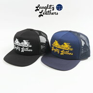 ラングリッツレザーズ Langlitz Leathers トラッカー メッシュ キャップ Type A ロゴ LL-TMC