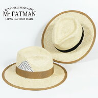 J.J. WILLIAMS By Mr.FATMAN ミスターファットマン ラフィア ハット TWO DOLLAR FINE RAFFIA 6262001 【2…