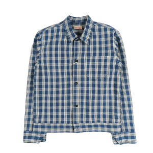 �T���T�[�t SUN SURF ���j�I���T�v���C ���� �p���J�`�F�b�N�V���c UNION SUPPLY PALAKA CHECK SHIRT BLOUSE W/chain emb'd �n���C�A�����[�N�E�F�A US15902 �y2026�N�t�ĐV��z