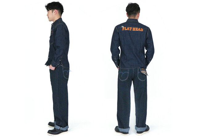 楽天市場】フラットヘッド THE FLAT HEAD ウォバッシュ ワイド 