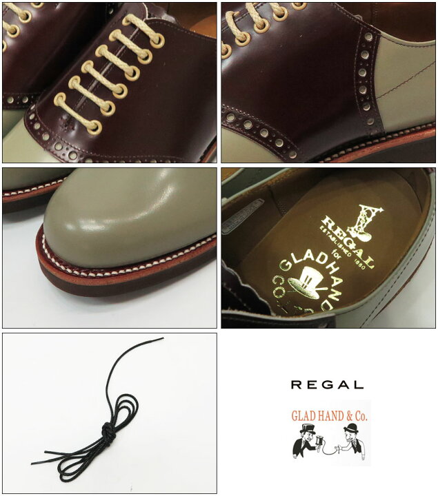 楽天市場】REGAL GLAD HAND リーガル グラッドハンド メンズ レザー 
