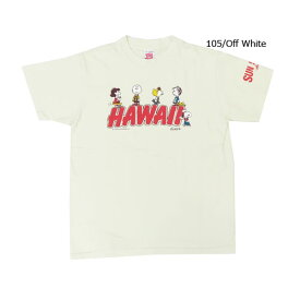 サンサーフ SUN SURF ピーナッツコラボ スヌーピー 半袖 Tシャツ “HAWAII” PEANUTS SNOOPY SS78228