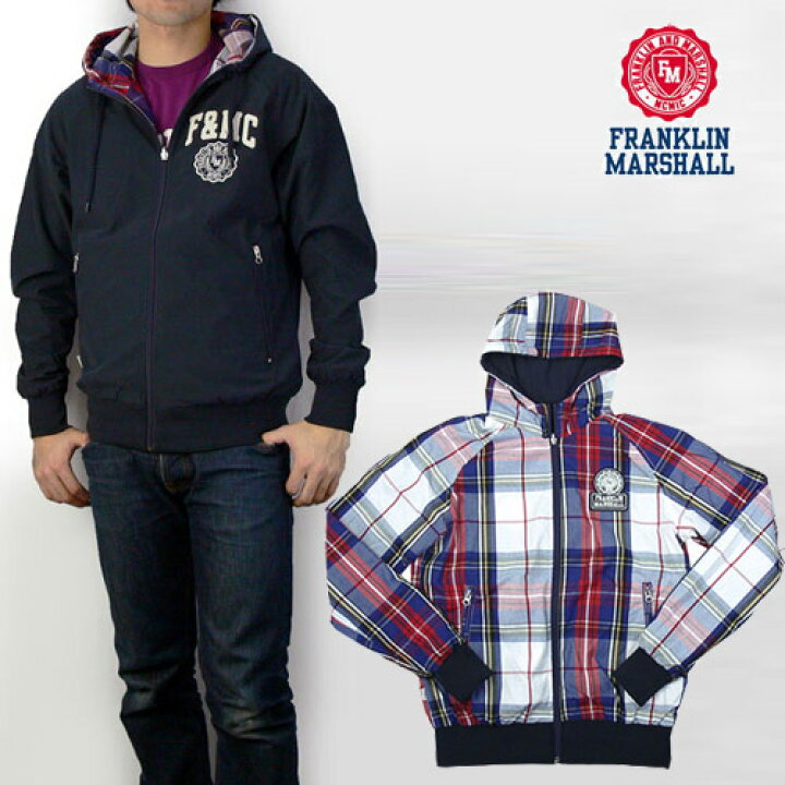 楽天市場】フランクリン マーシャル FRANKLIN＆MARSHALL リバーシブル 