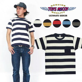 トイズマッコイ TOYS McCOY ボーダー ポケット Tシャツ TMC1736