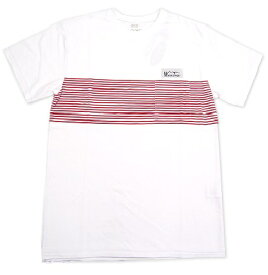 MANASTASH マナスタッシュ 半袖 Tシャツ ボーダー 胸ポケット COOL MAX RIVER TEE 7153015