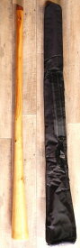 【ケース付き/ティモール ユーカリ ディジュリドゥー☆オパトーンNo.11(C)☆】 〈民族楽器 太古の金管楽器 木管楽器 アボリジニ オーストラリア ディジェリドゥー 高品質〉