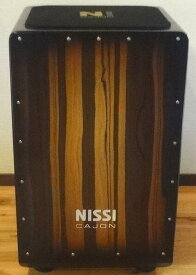 NISSIカホン〜プロ仕様/両打面モデル〜（上質ケース付） 〈ラテン パーカッション 箱ドラム Cajon〉