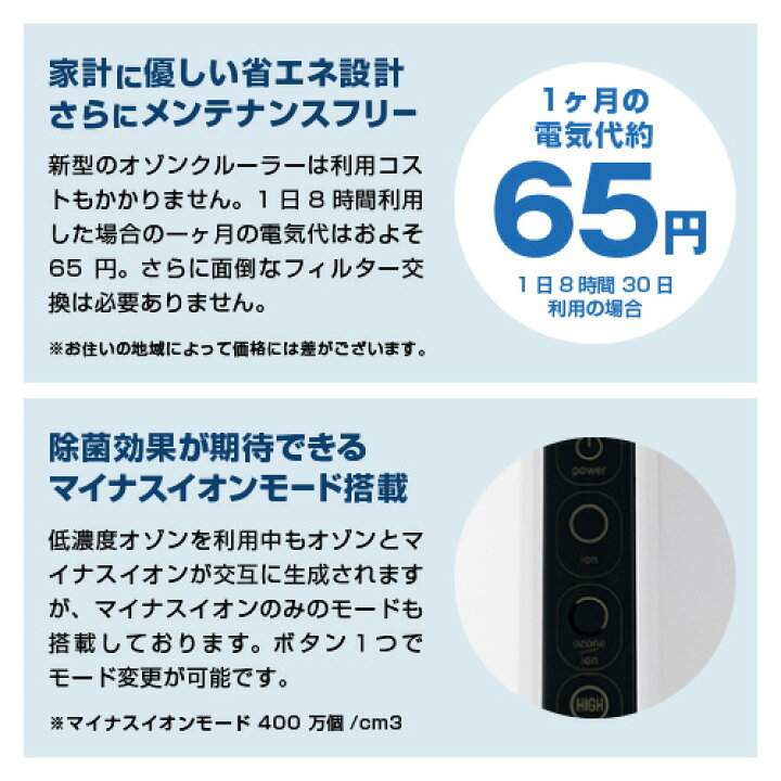 楽天市場】家庭用オゾン発生器 オゾンクルーラー オゾン発生量200mg/hr 