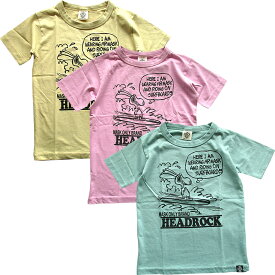 夏SALE 子供服 半袖Tシャツヘッドロック シリーズ　HEADROCKマスクデザインTシャツ