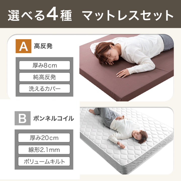 楽天市場】《選べるマットレス付 》 楽天1位 ベッド マットレス 楽天市場】《選べるマットレス付 》 楽天1位 ベッド マットレス