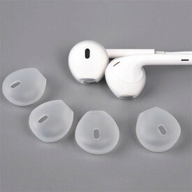 AirPods シリコン製 イヤーピース カバー 2ペア iPhone iPod イヤホンカバー イヤーチップ Apple アクセサリー