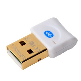 Bluetooth4.0 CSR4.0 無線 USBアダプター 省エネ Gホワイト