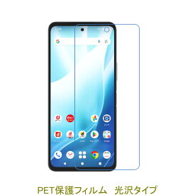 【2枚】 Arrows We2 Plus F-51E M06 【PET素材】 液晶保護フィルム 高光沢 クリア