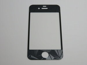 iPhone4�^4s 3.5�C���` 9H 0.26mm �g���F ���͗l �����K���X �t���ی�t�B���� 2.5D