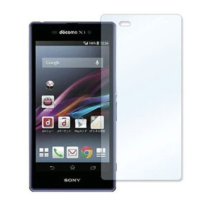 Xperia Z1 SO-01F SOL23 9H 0.3mm �����K���X �t���ی�t�B���� 2.5D