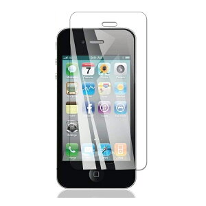 iPhone4 4S 9H 0.3mm �����K���X �t���ی�t�B���� 2.5D