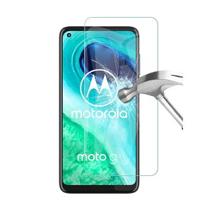 Moto G8 6.4�C���` 9H 0.26mm �����K���X �t���ی�t�B���� 2.5D