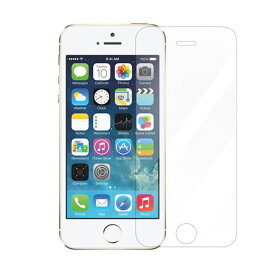 iPhone5 5S SE 4インチ 9H 0.15mm 薄い 強化ガラス 液晶保護フィルム R加工なし